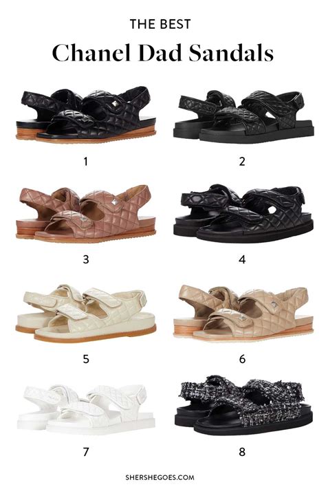 chanel chunky sandals dupe|chanel sandals official website.